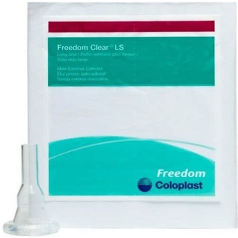 Coloplast Freedom Clear Long Seal Male External Condom Catheter