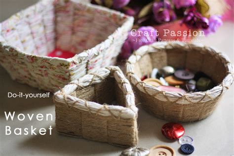 Easy Basket Weaving Diy Tutorial • Craft Passion