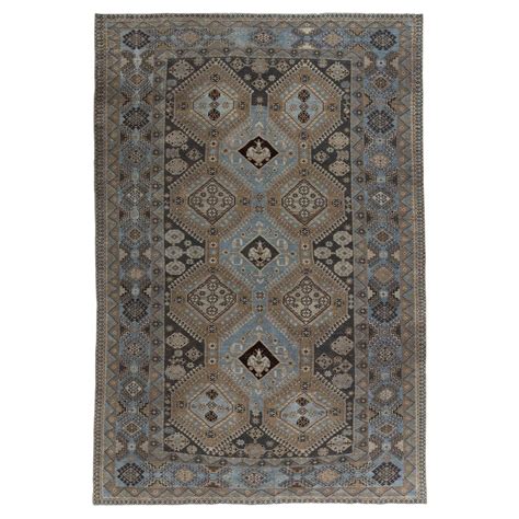 Vintage Persian Shiraz Pictorial Rug At 1stdibs