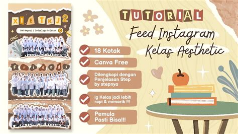 Cara Membuat Puzzle Feed Instagram Kelas Di Canva Feed Ig Kelas