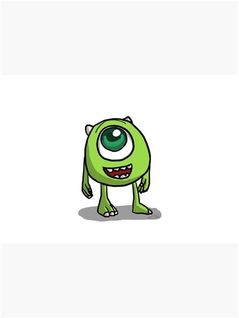 Mike Wazowski Monsters Inc Sketch Art Print For Sale By Massamoo Monsters Ink Cute