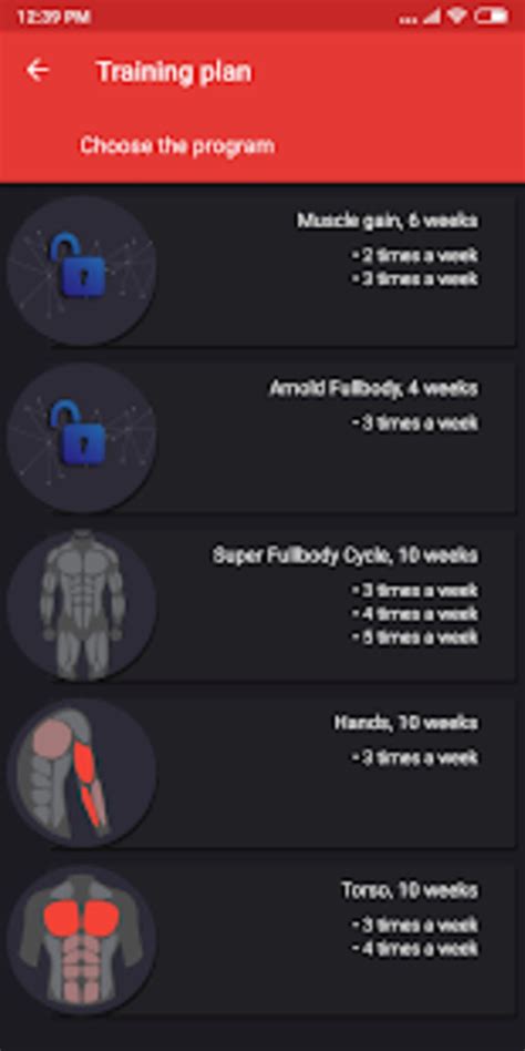 Android Için Gym Workout Plan For Weight Training Apk İndir