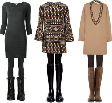 How To Style Leggings With Dresses Or Tunics Fashion Wardrobe Oxygen Tunic Dress With