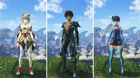 Xenoblade Chronicles Clothing Showcase All Clothing For 53 Off