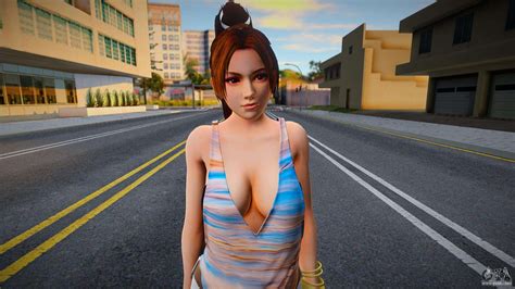 Mai Shiranui Fashion Casual V For Gta San Andreas