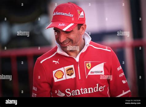 Marc Gene Esp Ferrari Test Driver Stock Photo Alamy