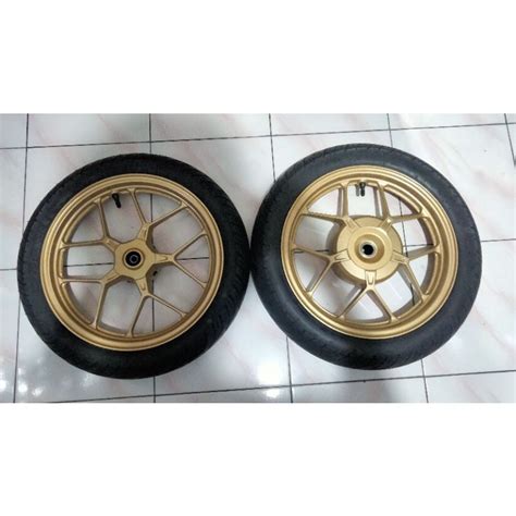 Jual Velg Vario 150 Old Warna Gold Original Velg Depan Velg Belakang