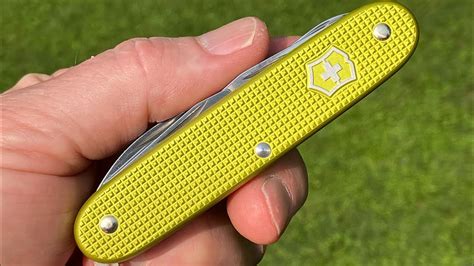 Victorinox Alox Limited Edition Pioneer X In Electric Yellow