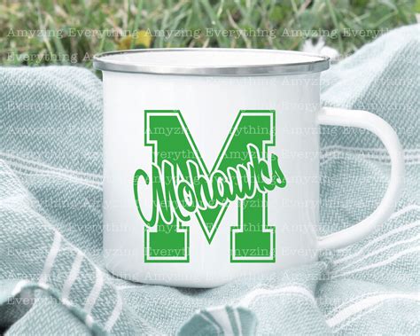 Mohawks Svg, Mohawks Mascot Svg, Mohawk School Spirit Svg, Mohawks