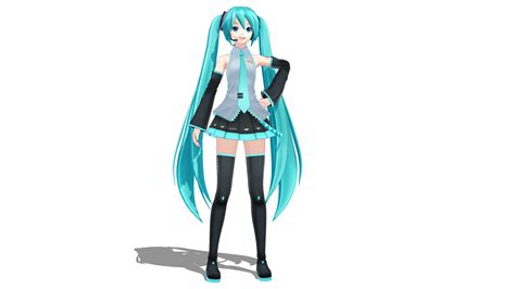 Mmd Digitrevx Style Hatsune Miku V2 Model Dl By Ramos0984 On Deviantart