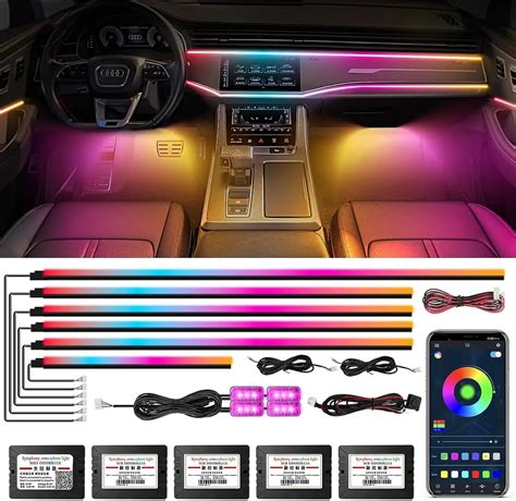 Toby S Dreamcolor Acrylic Interior Car Led Strip In Light With