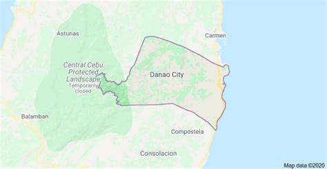 Danao Cebu Map