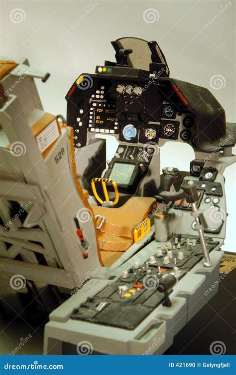 Cockpit F-16 stock photo. Image of fighter, dials, gauges - 421690