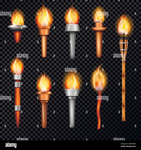 Allumage De La Flamme Olympique Banque D Images Vectorielles Alamy