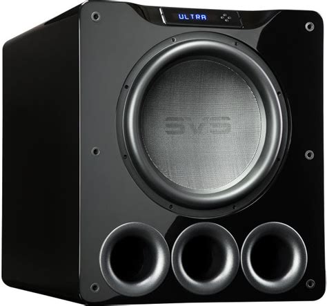 Svs Pb Ultra Noir Laqu Caissons De Basses Sur Son Vid O