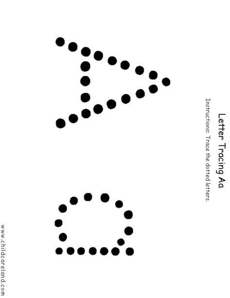 Free Printable Large Tracing Letters