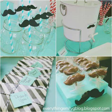 Mustache Bash Baby Shower Project Nursery