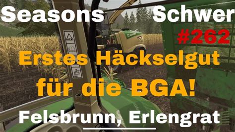 Ls19 PS4 Livestream 262 Felsbrunn Erlengrat Mais Häckseln für