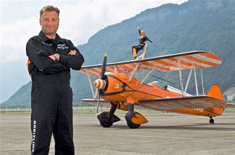 The Breitling Wingwalkers Perform A Breathtaking Sequence Of Acrobatic