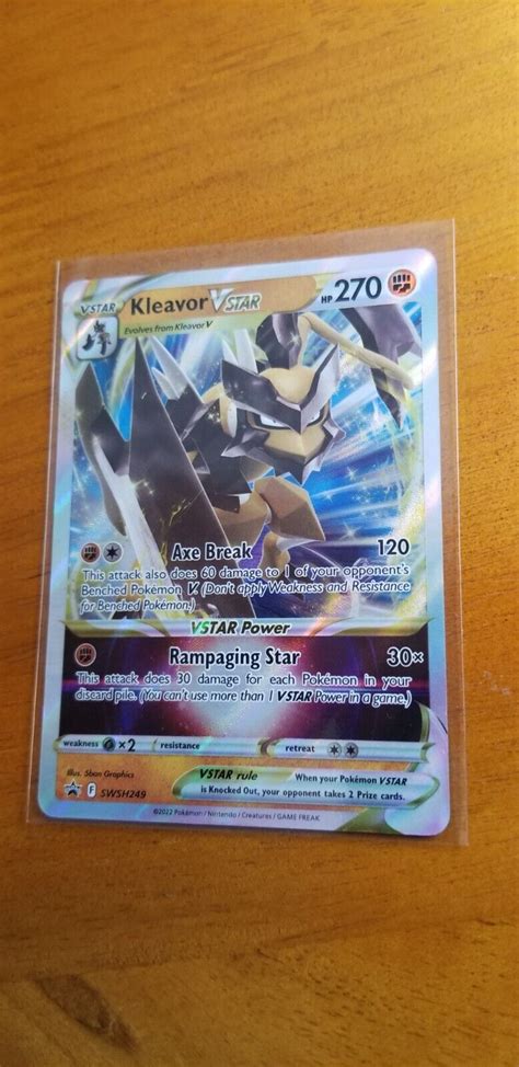 Kleavor Vstar Swsh Astral Radiance Ultra Rare Promo Holo Mint Pack