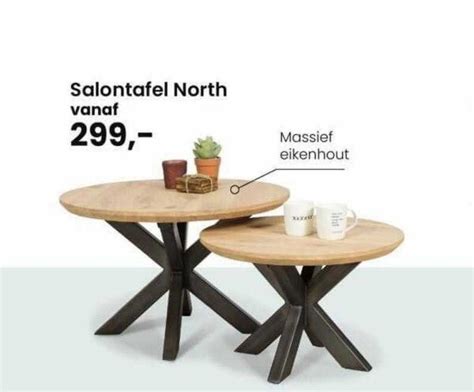 Salontafel North Aanbieding Bij De Bommel Meubelen Folders Nl