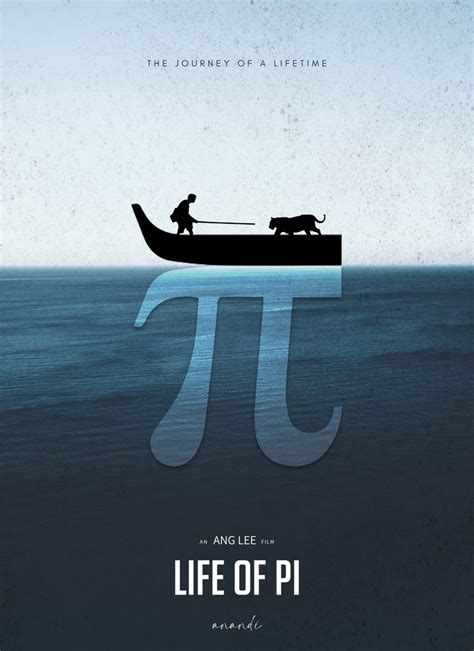 Filmposter Film Grafik Design Life Of Pi Book Pi Art Poster Wall