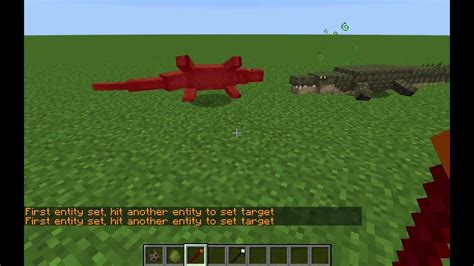 Crocodile Vs Komodo Dragon Minecraft Mod Youtube