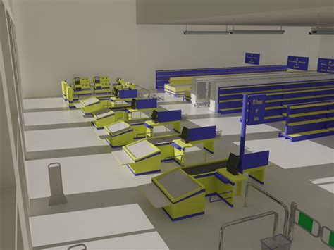 Game Design Portfolio 3d Environment Work Hospital Ward Warehouse