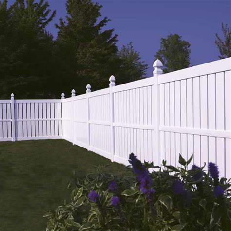 Millbrook Semi Private Vinyl Fence