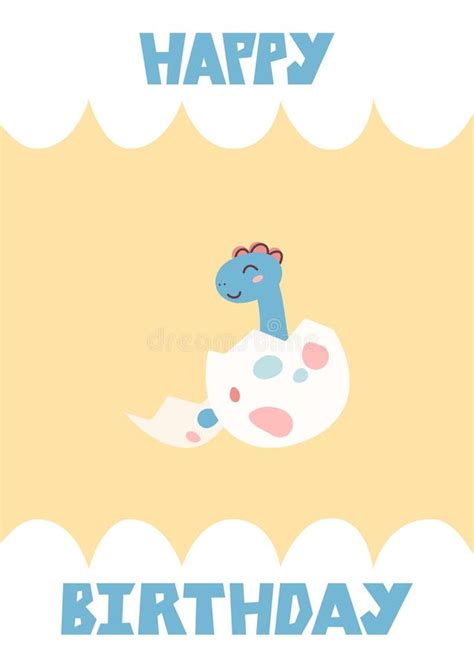 Cute Dinosaur Card Happy Birthday Card Postcards And Posters For