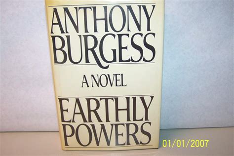 Earthly Powers By Anthony Burgess Near Fine Hardcover 1980 1st