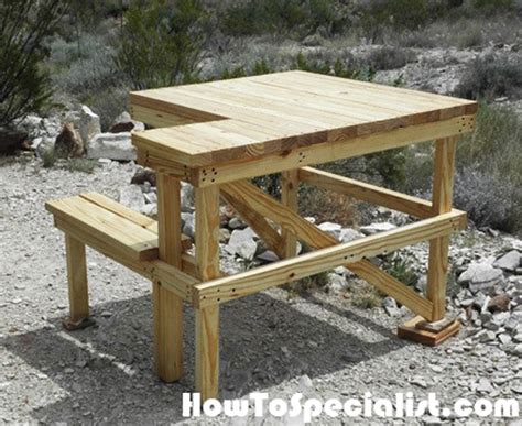 X Shooting Bench Diy Project Howtospecialist How To Build Step