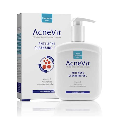 AcneVit Anti- Acne Cleansing Gel 200ml - Medipoint Pharmaceuticals Limited.