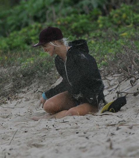 Ashlee Simpson Bikini At A Beach In Hawaii GotCeleb