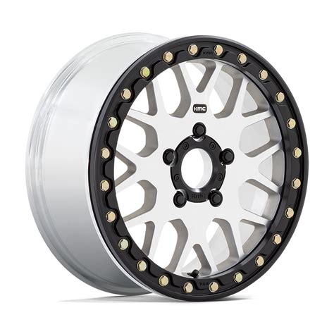 Kmc Wheels Ks Grenade Beadlock Machined Jagged X Offroad