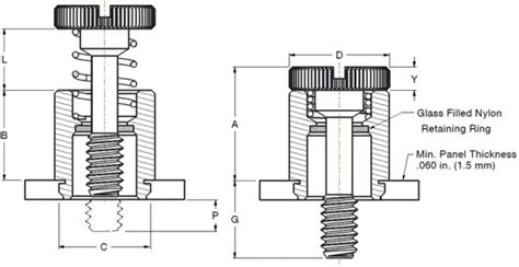 Broaching Type Panel Fasteners