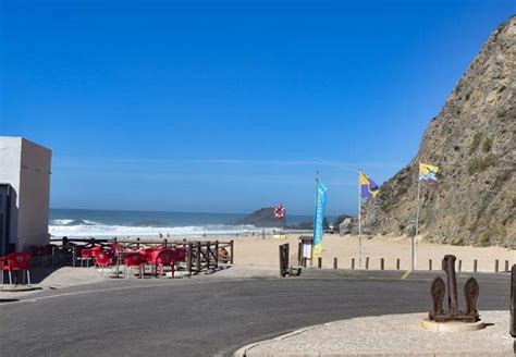 The Praia da Adraga beach near Sintra, Cascais and Lisbon