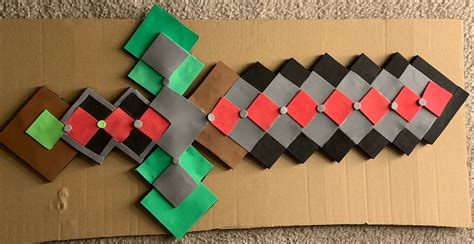 Foam Minecraft Sword Etsy