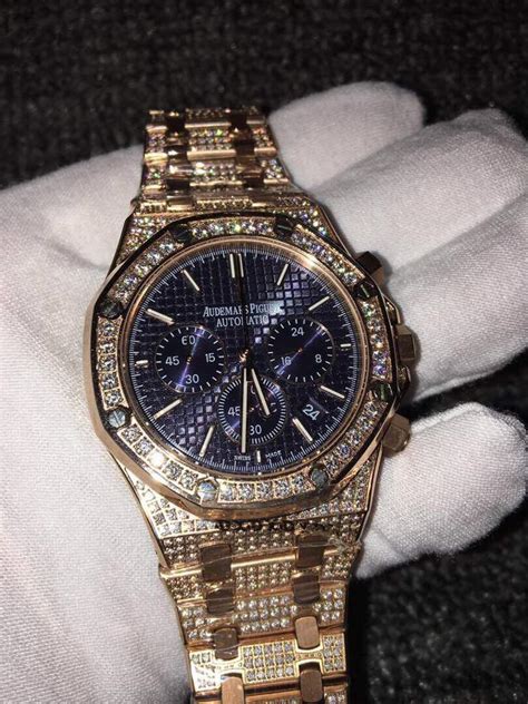 Audemars Piguet AP Iced Out Watch Boxed | in Leicester, Leicestershire | Gumtree