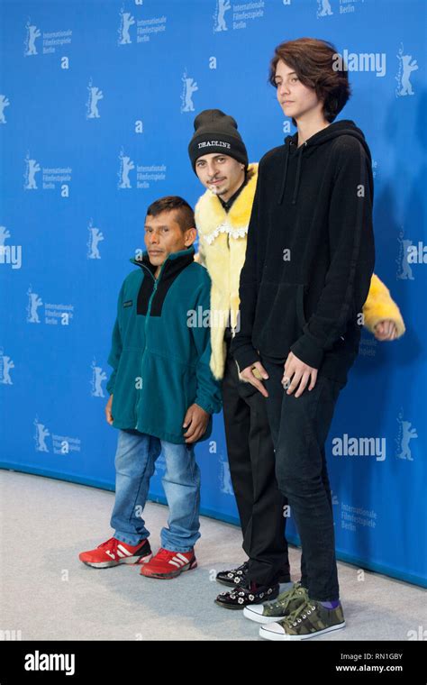 Wilson Salazar Moises Arias And Sofia Buenaventura At The Photocall