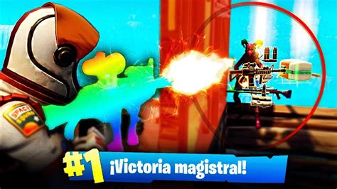 VICTORIA con el NUEVO FUSIL de ASALTO con MIRA TÉRMICA en FORTNITE