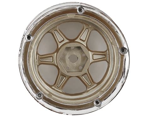 Ds Racing Drift Element Spoke Drift Wheels Gold Chrome W Gold