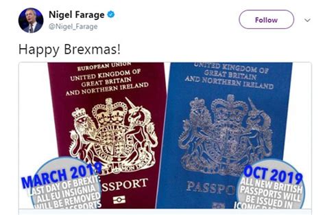 Post Brexit Britain Will Get Its Dark Blue Passport Back Daily Mail Online