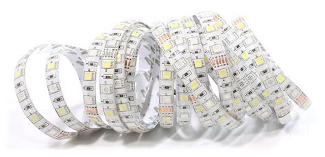 Taśma LED SMD 5050 RGBW 5m IP65 12V ciepła 2800K 7520043308