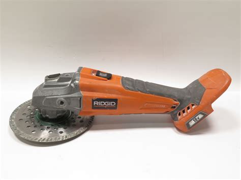 Ridgid R V Brushless Cordless In Slide Switch Angle