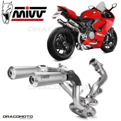 IMPIANTO COMPLETO DUCATI PANIGALE V2 2024 MIVV X M1 Titanio Alto RC EUR