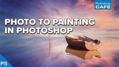 How To Turn A Photo Into An OIL PAINTING In PHOTOSHOP YouTube