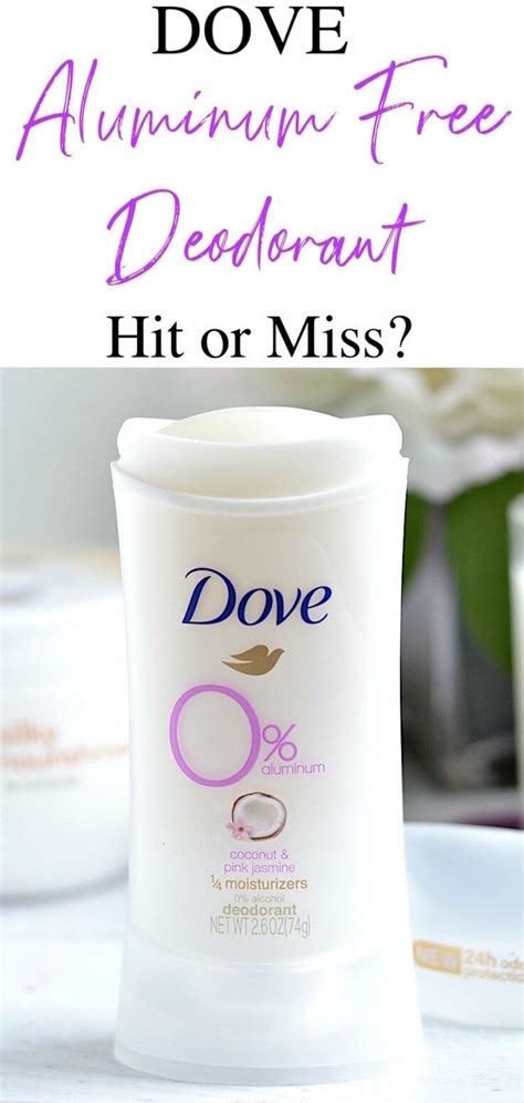 NEW Dove Aluminum Free Deodorant - Hit or Miss?