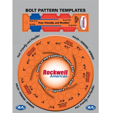 Printable 5 Lug Bolt Pattern Chart - Printable Word Searches