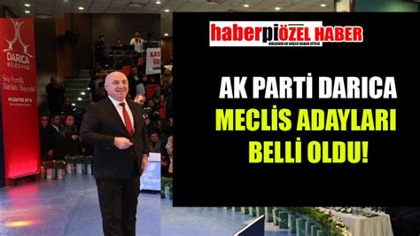 Ak Parti Dar Ca Belediye Meclis Yeleri Belli Oldu Te Tam Liste